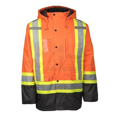 China Other High Visibility Safety Reflective Jacket Multi Pockets Reflective Brands Workwear Safety Clothing Workwear for sale