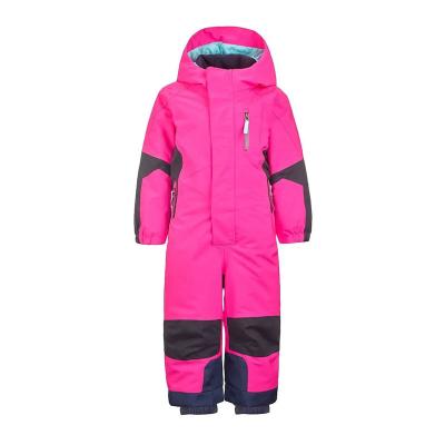 China Breathable OEM Fully Taped One Piece Ski Suits For Toddler Boys Girls Winter Snow Suit Waterproof Kids for sale