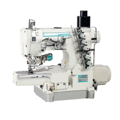 China Garment Shops Single Automatic Pusher Lockstitch Foot Press Motor Stepping Sewing Machine NB-600DR-356 for sale