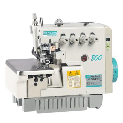 China Garment Shops New Fashion 800D4A Beautiful Stitches Stable Run Ance Voice Intelligent Automatic Overlock Sewing Machine for sale