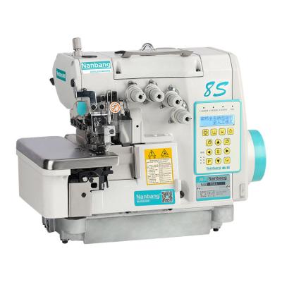 China Computer ultra-high overlock fabric suture design nanbang mechatronics speed sewing machine for sale