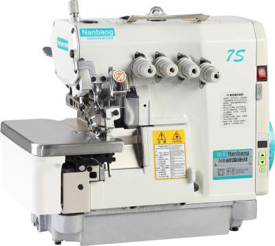 China Garment Shops NB-7S4A Nanbang 7S Series Direct Drive Overlock Sewing Machine, EX type with durable quality for sale