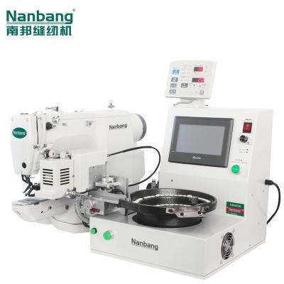 China Garment Shops Nanbang Automatic Button Feeding Machine 66SK Special Sewing Machine New Listed for sale