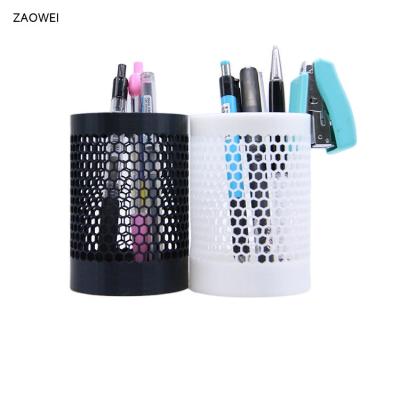 China Low MOQ Minimalist Custom Pen Stand Plastic Pen Stand Container Pen Stand With ISO9001 for sale