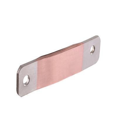 China Manufacturer Electrical Flat Interconnect Process Braid Wholesale Price Flexible Copper Bus Bar For Power Shunt for sale