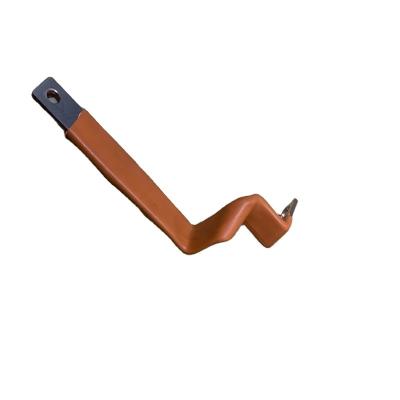 China Factory Connection OEM Factory Connection Custom Electrical Copper Busbar Bending Copper Busbar Flexible Copper Busbar For Battery for sale