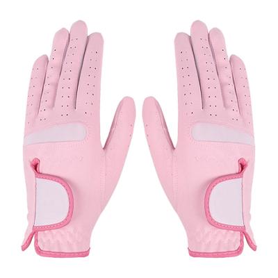 China Soft Feel Golf Gloves Custom Soft Comfortable Unisex Left Right Hands Sport Golf Glove for sale