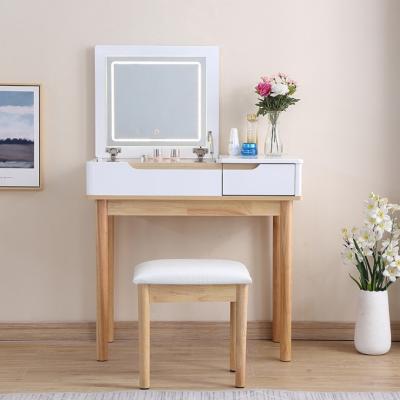 China Wholesale Convertible Furniture Nordic Simple Bedside Bedroom Dressing Table Table Luxury Vanity Dresser for sale