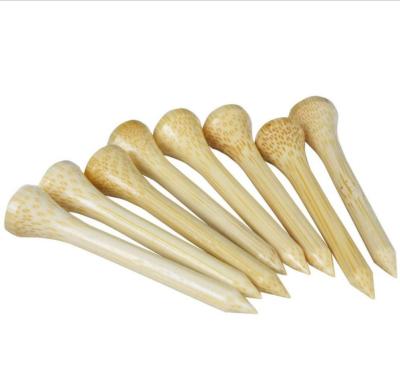 China Eco Friendly Bamboo Golf Tees 3 Tee 1 4 Inch Customized Logo And Color Biodegradable Plastic Golf Tees for sale