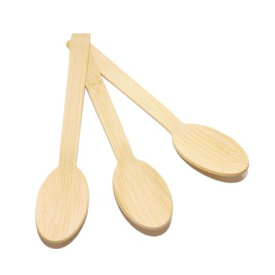 China Eco-Friendly Stocked Disposable Biodegradable Wooden Cutlery Tableware Spoon Fork Knife Biodegradable Bamboo Wooden Set for sale