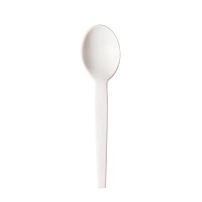 China Eco-friendly Compostable Disposable Fork Knife Spoon Cornstarch Disposable Cutlery Set for sale