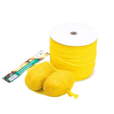 China Hot Sale Durable Potato Plant Protection Fruit Vegetable Mesh Net Bag Plastic Tuck Netting PLA With Clip for sale