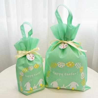 China China Factory Wholesale Recyclable Gift Pouch Custom Fancy Funny Easter Gift Bag for sale