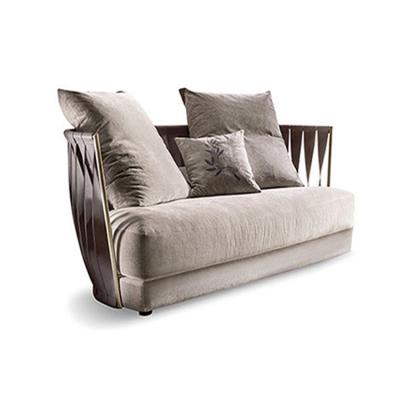 China (Other) Latest Adjustable Modern Metal Twisted Fabric Design Sofa For Home Furniture Living for sale