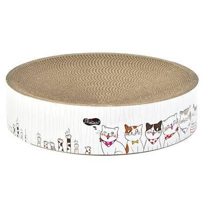 China Carton 5 Carton Scratcher Multi Shape Grinded Paw Pet Toy With Catnip Viable Cat Scratch Board Pet Cat Toy for sale