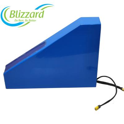 China Electric bike/mountain triangle ebike battery 52V 24Ah 1000W lithium ion battery pack for electric bike for sale