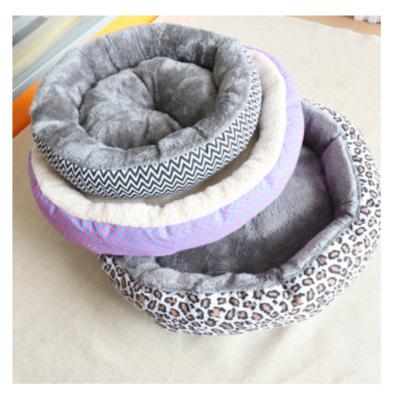 China Pet Bed Autumn Winter Oxford Cloth Berber Fleece Dog Bed Room Travel Thickened Kennel Pet Accessories for sale