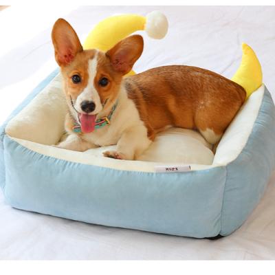 China Honey All Seasons Dog Bed Travel Kennel Pet Bed Kennel Cat Sofa Teddy Bichon Golden Retriever Pet Accessories for sale