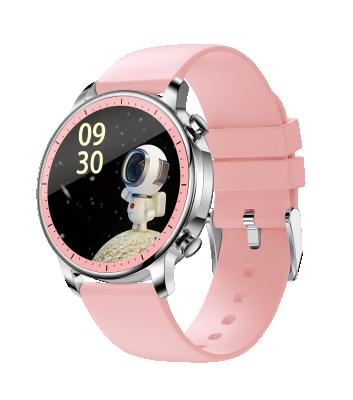 China V23 Alarm Clock Full Contact Watches Sleep Monitoring 1.3inch Lady Relojes Message Reminder Women Smart Watch for sale