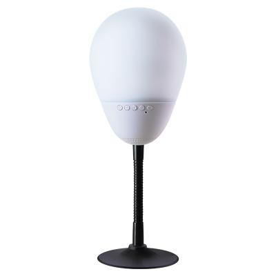 China Visual Call Unzip BT Speaker LED Bedside Lamp Audio Noise With Suction Cup Small Speaker Gift for sale