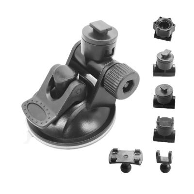 China Plastic mold driving recorder suction cup bracket with 360 rotating joints can rotate more dash cam for sale