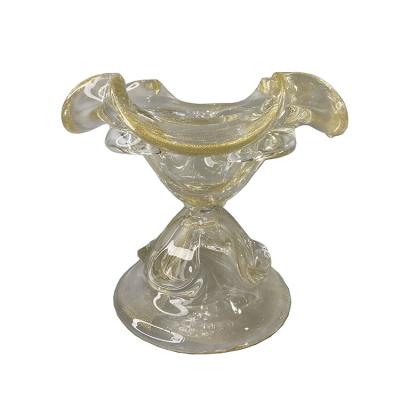 China Viable Best Selling Fruit Bowl Decoration and Footed Home Fruit Bowl from Crystal Crafts Fruit Bowl Garden Decorations for sale