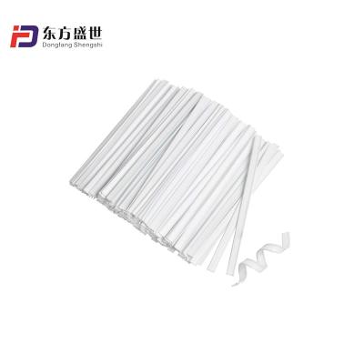 China Protective mask washabl cotton face OEM mask with nose wire thickness 1mm 3mm with fiber wire nose bridge nose clip wire plastic for sale