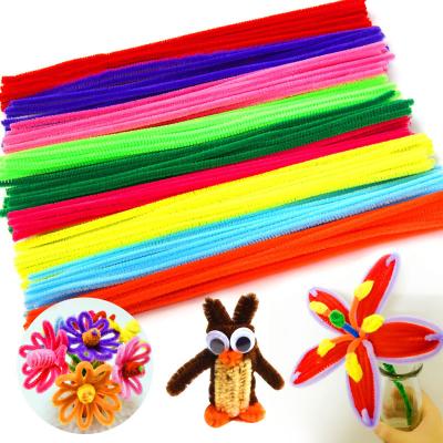 China Flower Bouquet Hose Cleaner Art 20mm Soft DIY Pipe Cleaners for sale