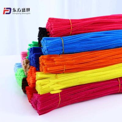 China Diy Craft Art Free Sample Multicolor Chenille Stems Pipe Disturbed Strippers Handmade Craft Little G Chenille Stems Jumbo Roll Craft for sale