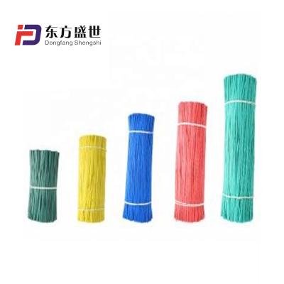 China 20 Years Factory Supplier Wholesale Price Color Wire Custom Twist Ties Moisture Proof Roll Plastic for sale