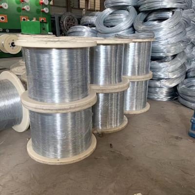 China Making Face Mask Nose Bar Nose Bridge Wire 0.4mm 0.45mm 0.5mm 0.55mm Electro Galvanized Iron Wire for sale