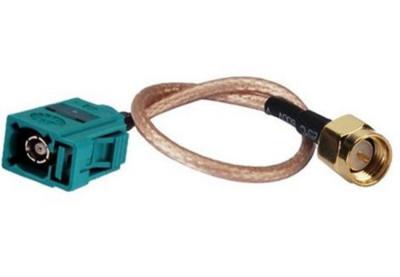 China conector da radiofrequência I-PEX 20351-112R-37 do conjunto de cabo da extensão de 50Ohm Fakra à venda