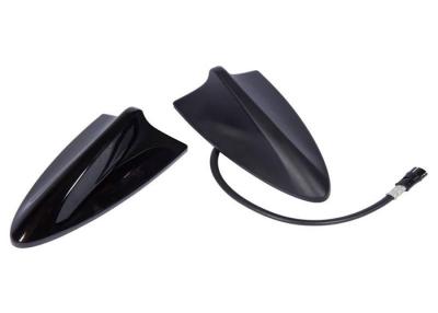 China Black Roof Mount Car Shark Fin Antenna Universal Type GPS Aerial 50 W Max. for sale