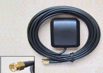 China High Gain Active GPS Antenna SMA Connector , 1575 Navigation Car GPS Antenna for sale