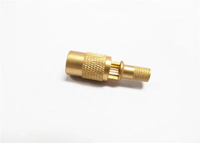 Chine Mâle coaxial des connecteurs rf SMB de cloison étanche à l'adaptateur droit de prise masculine 50 ohms à vendre