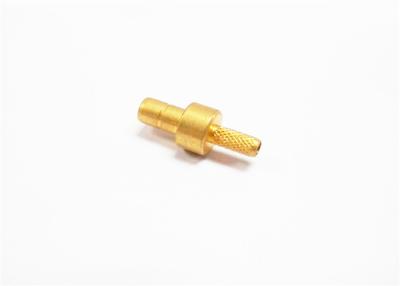 Chine Semi adaptateur coaxial d'antenne de gigahertz rf GPS de l'ohm 4 du connecteur 50 de Fakra SMB de précision à vendre