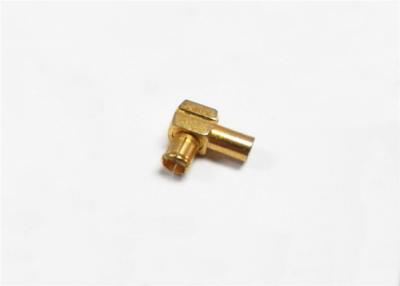 China MMCX Crimp RF Male To Male Coaxial Cable Connector For RG 174/ RG 178/ RG 316 for sale