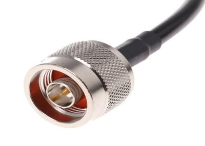 China RoHs N Type Connector 75 Ohm RG 223 Coaxial Cable Adapter Nickel Plating for sale