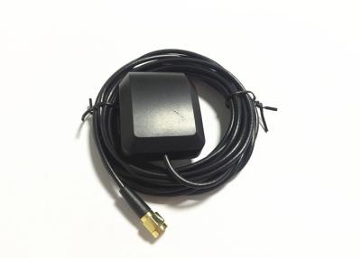 China Navigation Car GPS Antenna RG 174 / 3M Cable with SMA Connector for sale