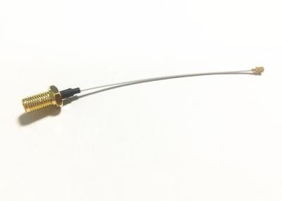 China Wasserdichte Frau der Rf-Kabel-RP SMA zu UFL-/IPEX-Verbindungsstück zu verkaufen