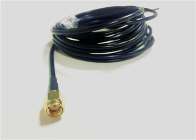 China ROHS Compliant SMA Female plug with 3 Meters Length RG 174 Coaxial Cable assemblies for sale