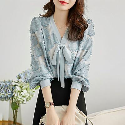 China Anti-pilling 2022 spring and summer new silky texture shirt coat casual women's T-shirts for sale