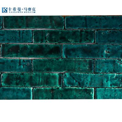 China Modern China Factory Retro Handmade Tile Ceramic Mosaic Art Wall Living Room Hotel Lobby Background Wall Tile for sale