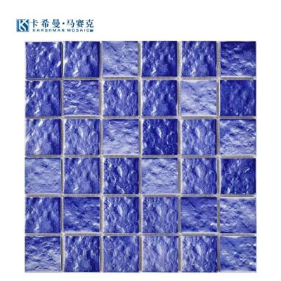 China Parquet Ceramic mosaic Century Waved Surface glazed Porcelain kitchen bathroom home decoration tiles for sale