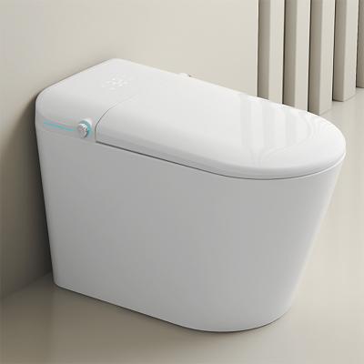 China Automatic Flush White Ceramic Bathroom Closet Automatic Operation Touchless Wc Smart Toilet For Hotel for sale