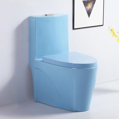 China Colorful Double-Flow Bathroom Toilet for sale