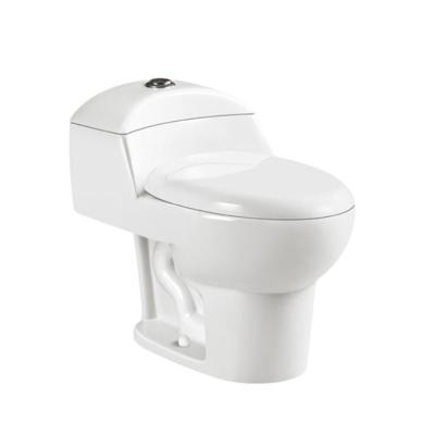 China Vaso Sanitario Inodoros Modernos One Piece Double-Flow Porcelain Bathroom Commode Bathroom Toilet Cheap Ceramic WC Bowl for sale