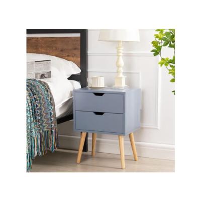 China Other Style Modern Bedside Table Storage Cabinet Nightstand Bedroom Nightstand for sale