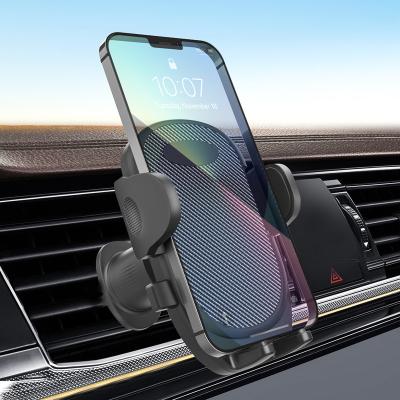 China 360 Degree Car Phone Mount Bracket Air Vent Adjustable Universal Custom Rotatable Mobile Phone Holder Adjustable Cell Phone Holder For Car for sale