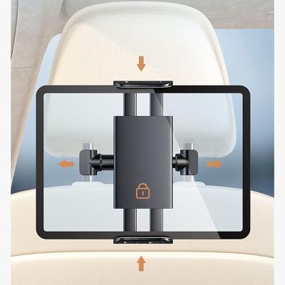 China Taiworld Adjustable Car Headrest Tablet Holder. Black car back seat baby cell phone holder. Universal baby head rest bracket for children. for sale